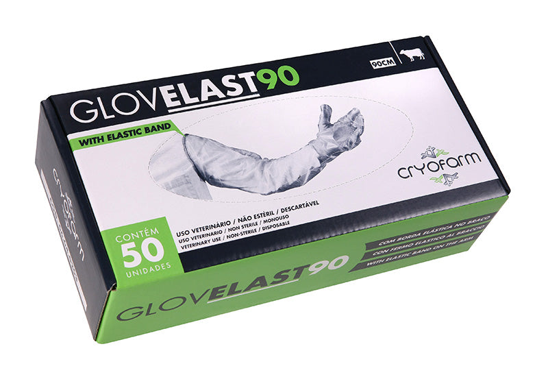 ARMLENGTH GLOVES WITH ELASTIC CUFF