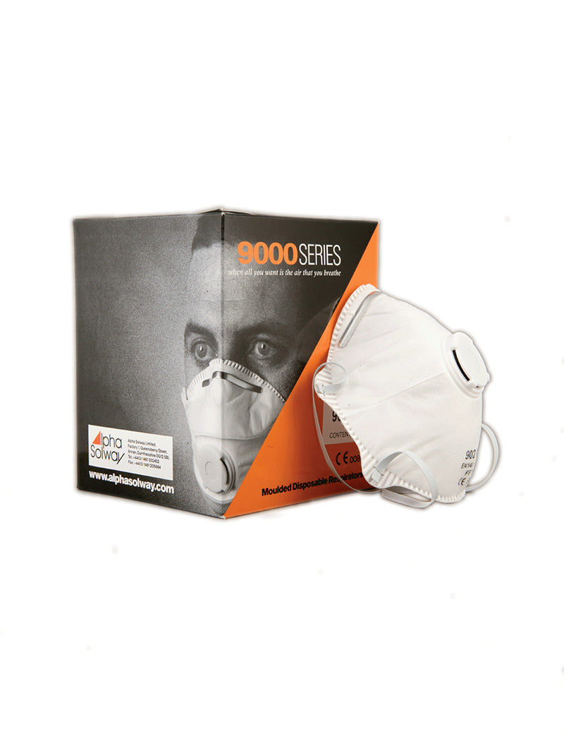 SOLWAY 9020V RESPIRATOR/DUST MASK (x10)