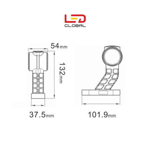 LED Stalk Marker Light - Right