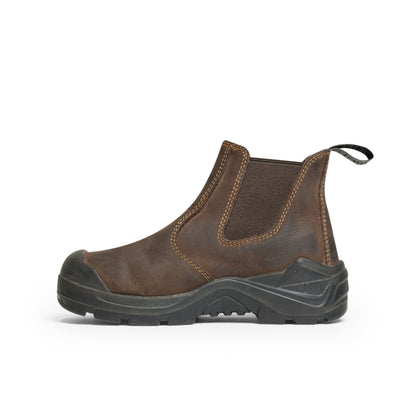 Xpert Pro Drover Junior Kids Non-Safety Dealer Boot Brown