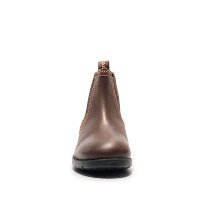 Xpert Heritage Farrier Junior Kids Chelsea Boot Rustic Brown