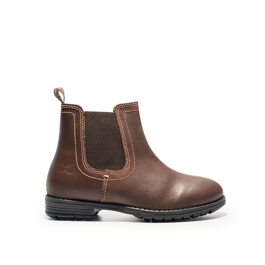 Xpert Heritage Farrier Junior Kids Chelsea Boot Rustic Brown
