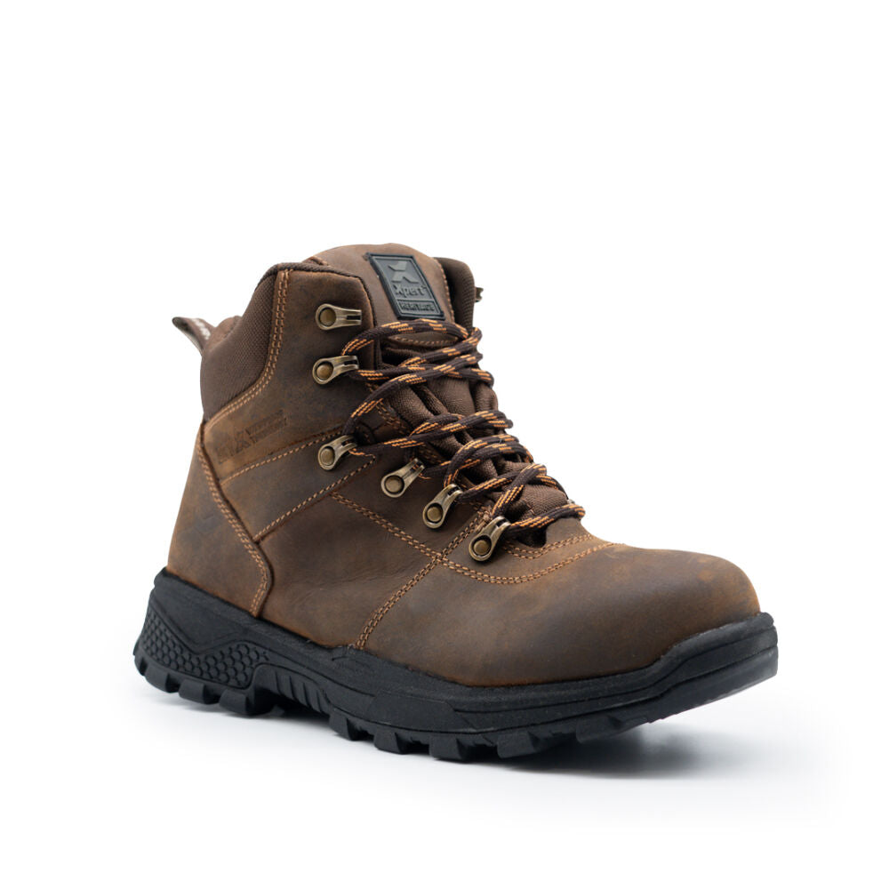 Xpert Heritage Explorer Waterproof Hiking Boot Brown (Non Safety)