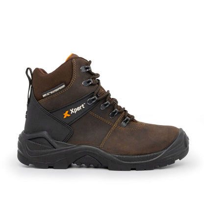 Xpert Typhoon Waterproof S3 Safety Boot Brown