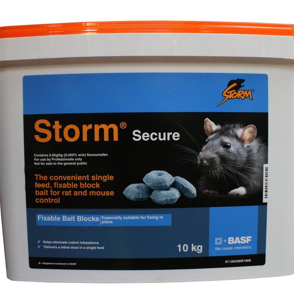 Rat & Mouse Bait-Storm Secure 10kg