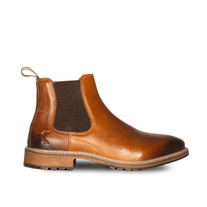 Xpert Dealer Chelsea Boot Tan