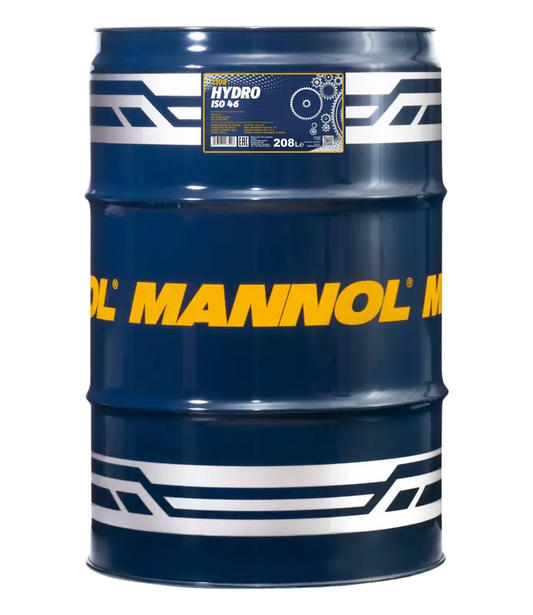 Mannol- Hydaulic 46 Hydraulic Oil 208L