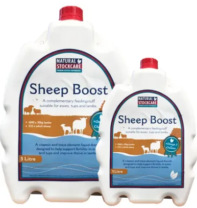 Natural Stockcare Sheep Boost 1L, 2.5L & 5L