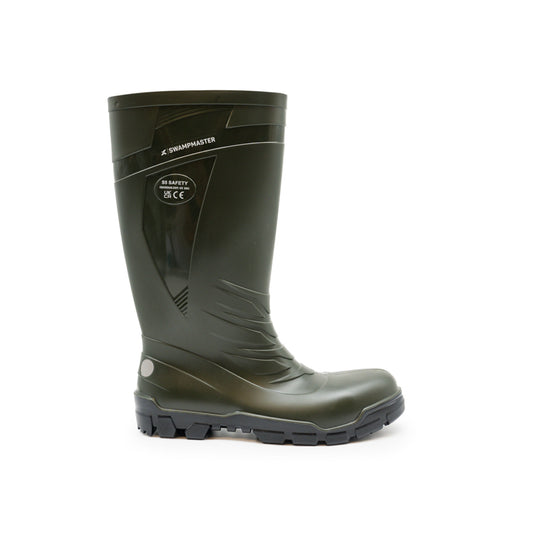 Swampmaster Titan S5 Safety PVC Wellington Green