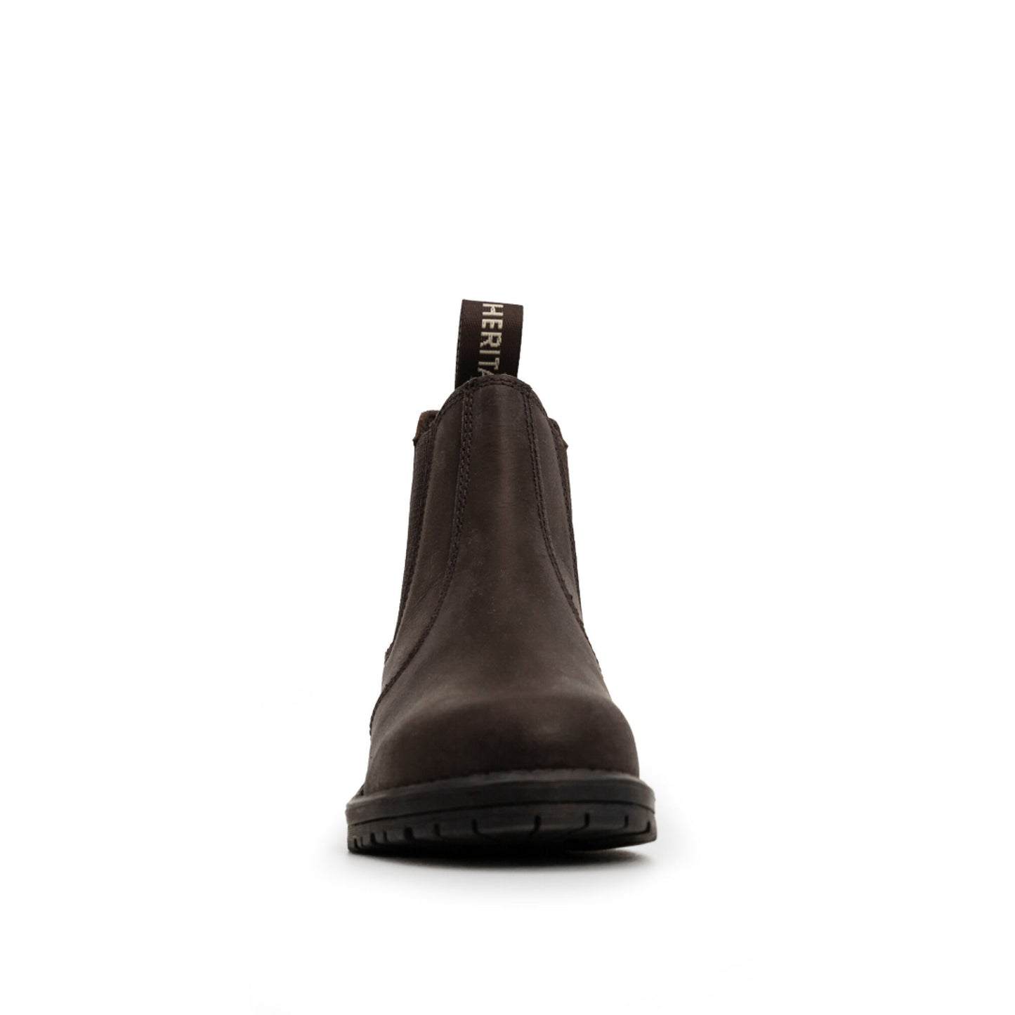 Xpert Heritage Wrangler Junior Kids Dealer Boot Dark Brown
