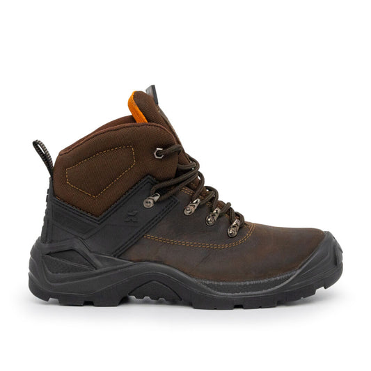 Xpert Warrior S3 Safety Laced Boot Brown