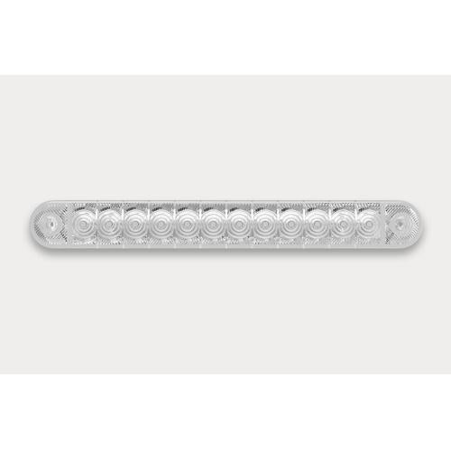 12/36V LED Strip Marker Light - Clear