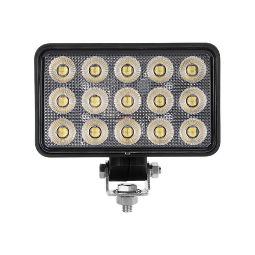 60 Watt LED Flood Beam Work Light - Dual Mount, Swivel