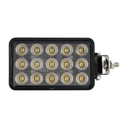 60 Watt LED Flood Beam Work Light - Dual Mount, Swivel