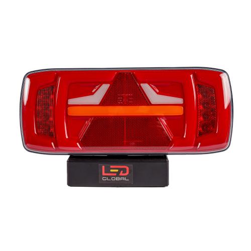 10-30V LED Combination Tail Light with Dynamic Indicator (LH)