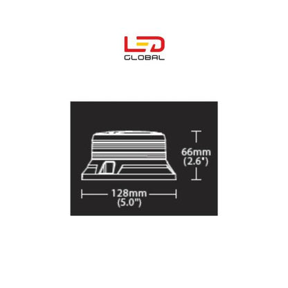 Amber/Green LED Magnet Beacon