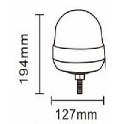 LED One Bolt Warning Beacon