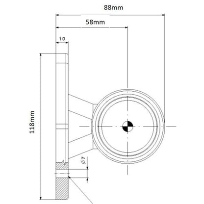 12/24V LED STALK MARKER LIGHT (SHORT)