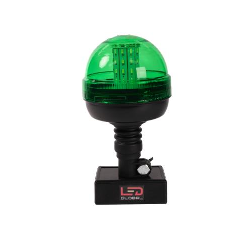 LED Pole Mounted Warning Beacon - Green