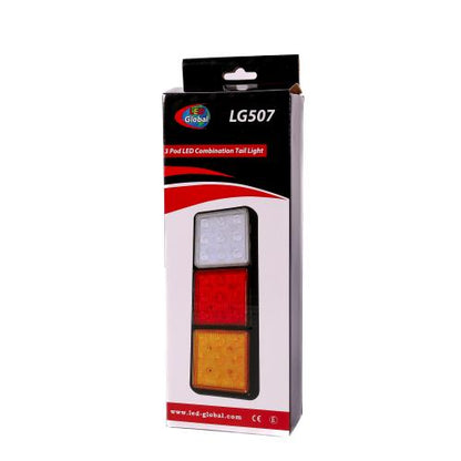 LED 3 Pod Combination Tail Light