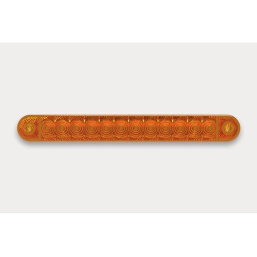 12/36V 12/36V LED Strip Marker Light - Amber