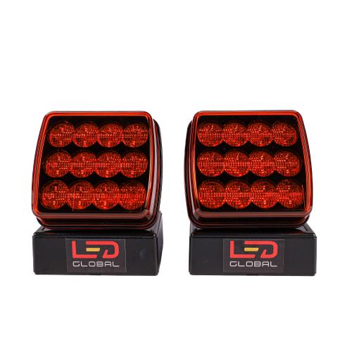 LED Magnetic Rechargeable Warning Strobe Kit