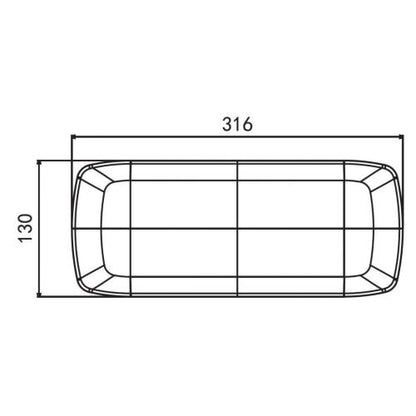 10-30V LED Combination Tail Light with Dynamic Indicator (LH)