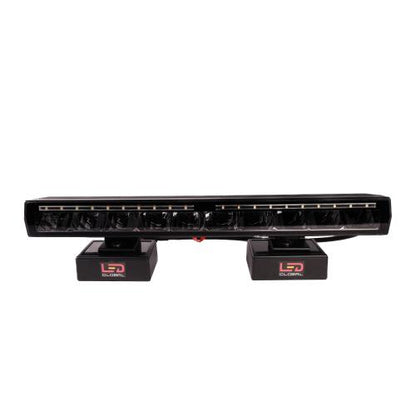 150 Watt 20" LED Driving Bar with White Position Light & Amber Strobe Function