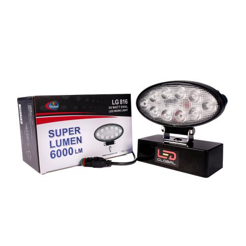 50 Watt LED Oval High Lumen Work Light