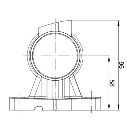 3 FUNCTION LED STALK MARKER LIGHT (RH)