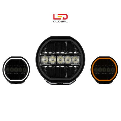 7" (175mm) LED Driving Light - with Boost Function