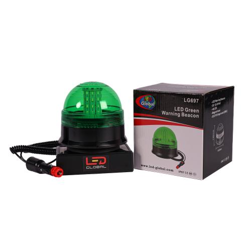 LED Magnetic Mounted Warning Beacon - Green