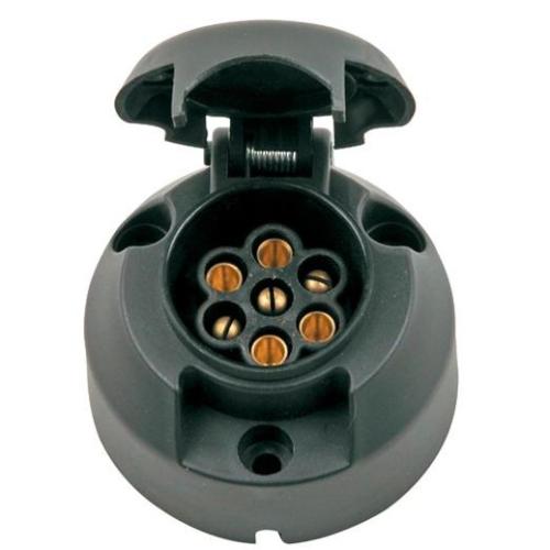 7 Pin Plastic Socket for Vehicles