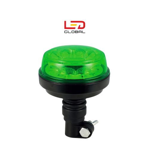Green LED Low Profile Flexi Pole Beacon