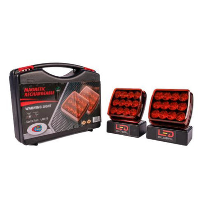 LED Magnetic Rechargeable Warning Strobe Kit