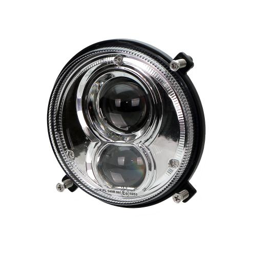 90 Watt LED Round High & Low Beam Headlight