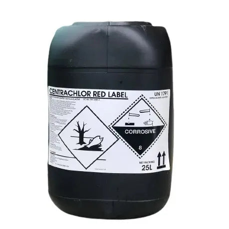 Sodium Hypochlorite / Red Label 25Ltrs