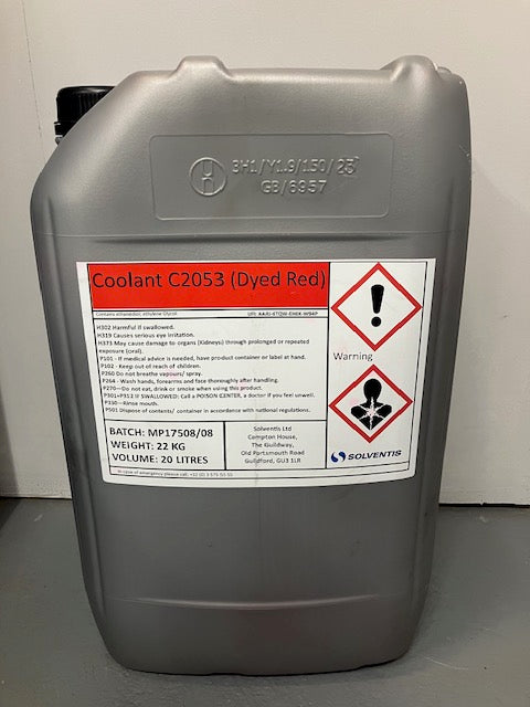 20L Anitfreeze/Coolant Concentrate